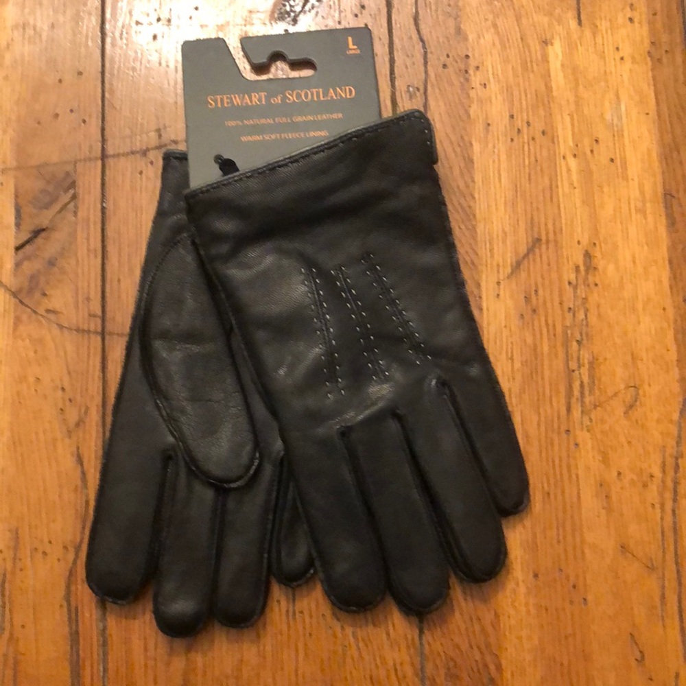 NEW - STEWART OF SCOTLAND 100% Full Grain Leather